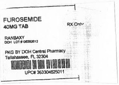 Furosemide Tabs 40 mg (Furosemide 40mg)